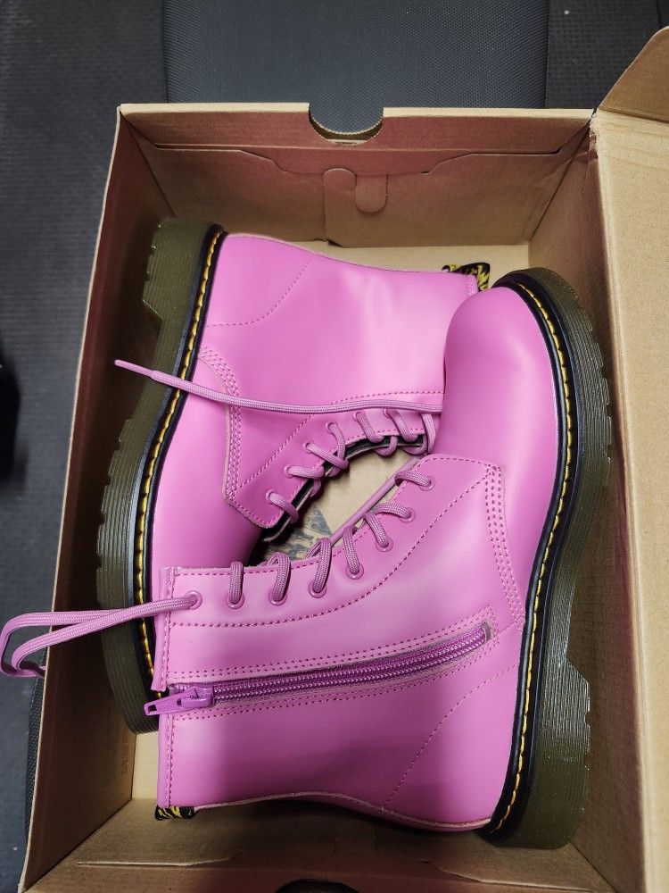 Dr Martens 1460 Y Thrift Pink Boots