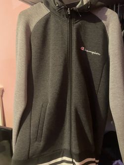 champion sweater, Puffer jacket Size L, Xl