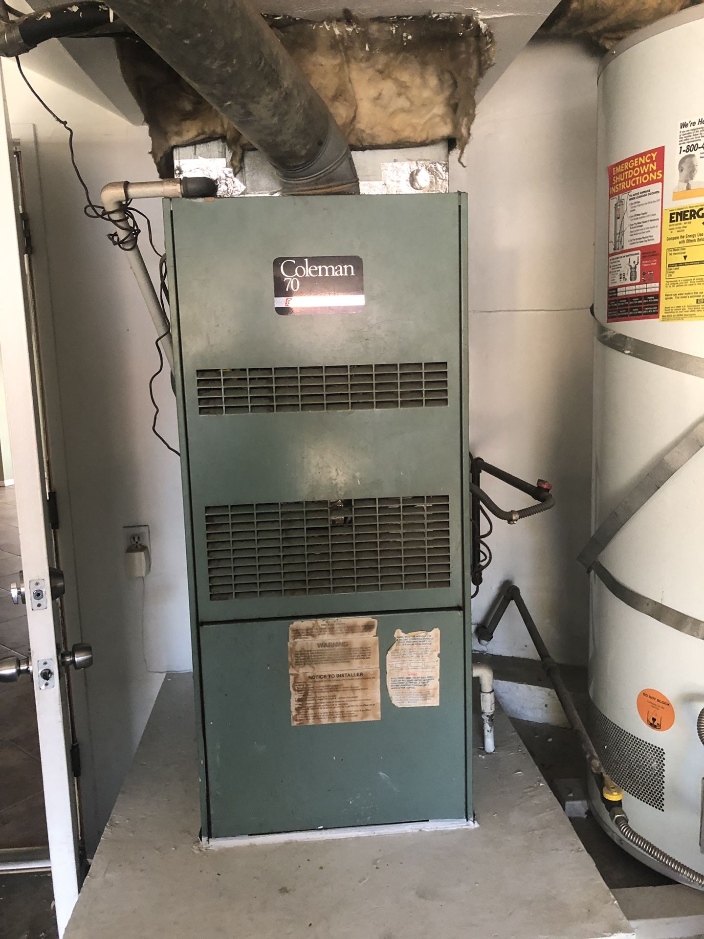 Heating and air conditioning