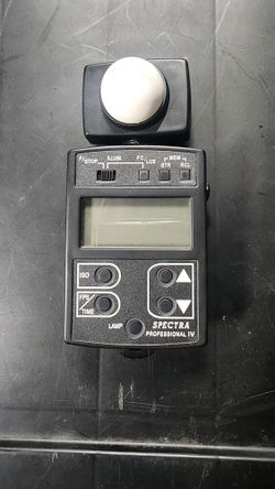 Spectra Cine Professional IV-A Digital Exposure Meter - Black (P-2000) - Tested