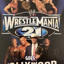 WWE WRESTLEMANIA 21 Goes Hollywood (DVD-2005)