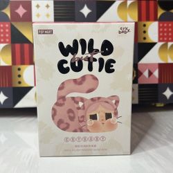 Pop Mart Crybaby “Wild But Cutie” – Pink Cutie Vinyl Plush Pendant – NEW Sealed Blind Box