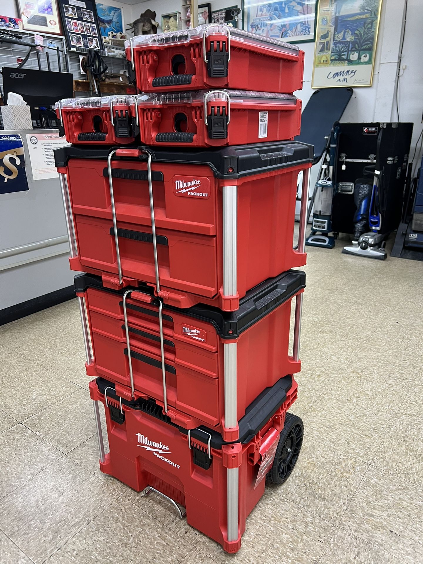 Milwaukee Packout 6pcs Toolbox Combo