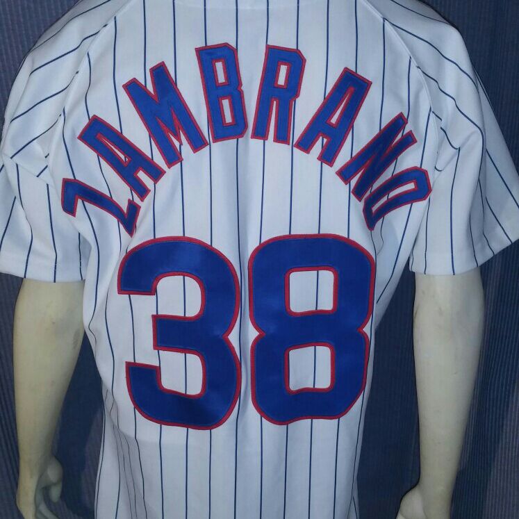 VTG Chicago Cubs Carlos Zambrano Double Stitched Jersey Men 40 for Sale in  Chula Vista, CA - OfferUp