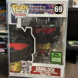 Funko Pop Transformers Grimlock 2021 Spring Convention Limited Ed.