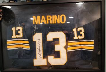 Dan Marino #13 Signed Framed Football Jersey