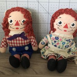 Vintage Raggedy Ann & Andy ! 