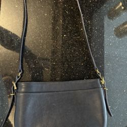 Coach Vintage Crossbody Navy Bag