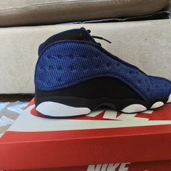 Jordan 13's BLACK AND BLUE