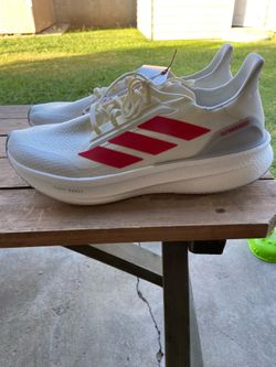 Adidas Ultra Boost 5x White Red Beige Grey size 13