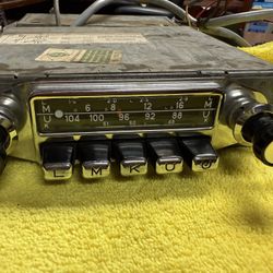 Vintage Blaupunkt Car Radio 1960s 4 - Band Porsche Ferrari Etc