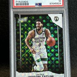 2021 Panini Father’s Day ☘️ Jayson Tatum ☘️ Pyramids 11/25 PSA 10 💎 Mint - Boston Celtics
