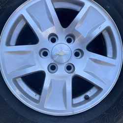 4 2018 Silverado 17” Stock Rims