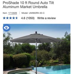 Patio umbrella 