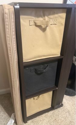 3 storage bin seat