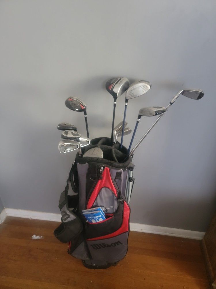 Wilson Profile Bag With Select Clubs