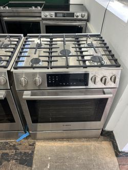 Bosch 30” Gas Range Slide In 