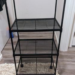 Rolling Storage Shelves - Perfect Condition 