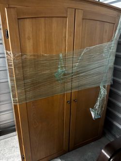 Wood Armoire