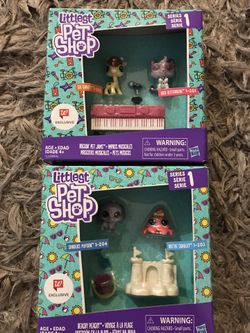 Little pet shop toy set