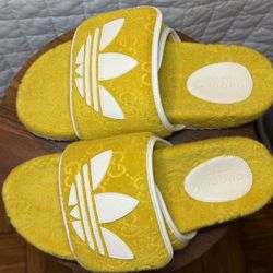 Gucci X Adidas Slides SZ 7 US (No Box)