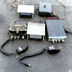 Vintage CB Radio Lot: Brownie by Browning, Radio Shack TRC-493 + Decks