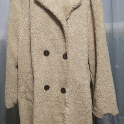 New Women's Sherpa Jacket - Size 18/20