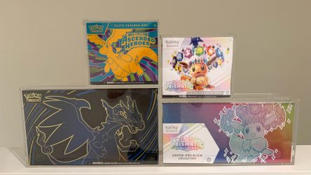 AH ETB/PE ETB/Mega Charizard UPC/PE SPC