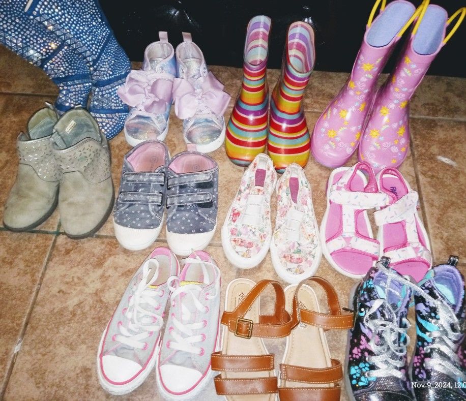 Girl Shoes Sizes 11& 12