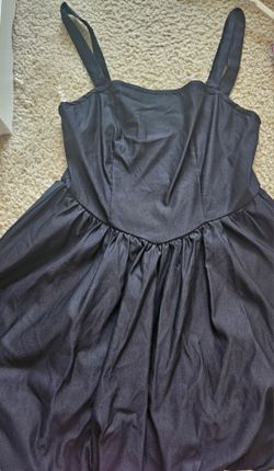 Black junior's dress size medium