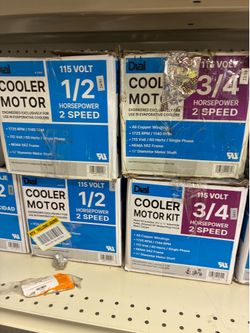 Cooler moters
