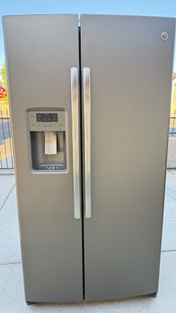 REFRIGERATOR GE SLATE COLOR