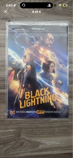 Black Lightning DC CW Promo Poster
