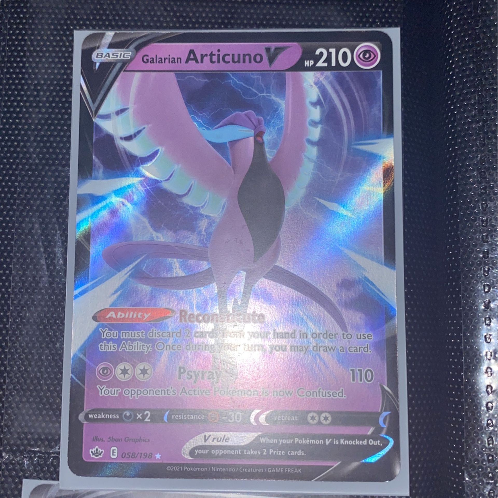 Galarian Articuno V Conkeldurr V Noivern V Gyrados V All For 10 Dollars