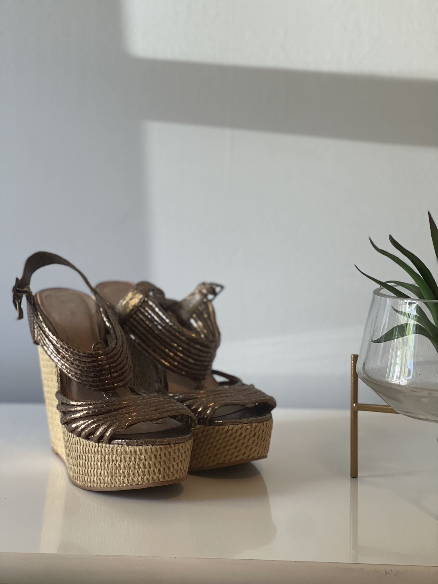 Bronze ALDO Wedges