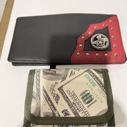 Money Money $ Wallet Black wallet