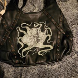 Black Gothic Like Purse