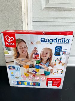 Hape Quadrilla Marble Run Construction Set