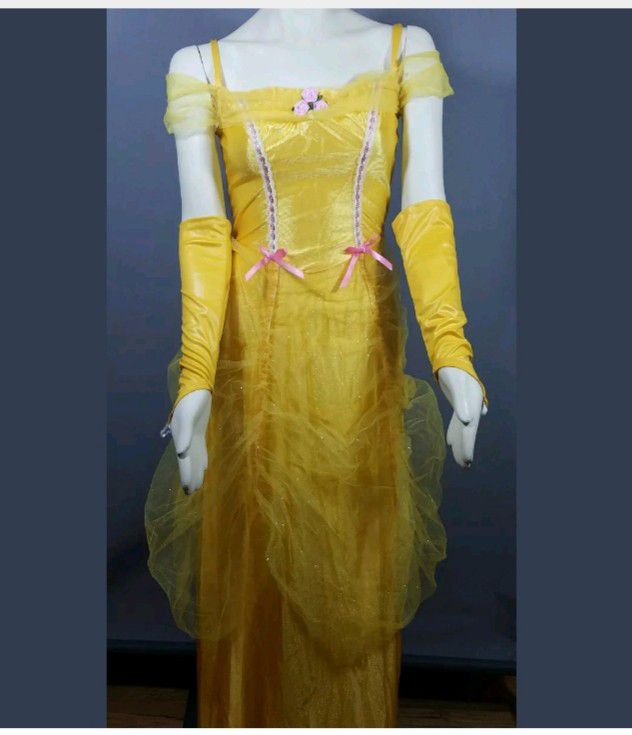 Disney's Belle Costume #01346  Women's Size: M (8/10)