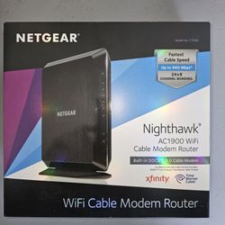 Nighthawk Wifi Cable Modem Router