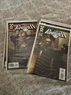 Punisher max Lot 1-60, punisher Max:Born1-4 &Tyger Comic Book Lot