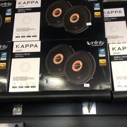 Infinity Kappa 6.5 Inch Speakers On Sale For 99.99