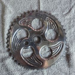 Bmx 43t Polish Overdrive Sprocket 