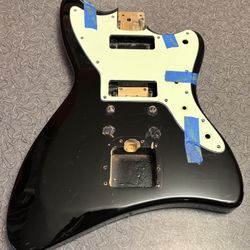 Jazzmaster Guitar Body With Pickguard