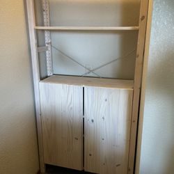 IKEA Shelving Unit W/ Cabinet 