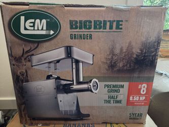 LEM #8 Big Bite Meat Grinder