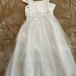 New First Communion Dress with veil 