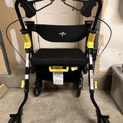 Folding Walker With Memory foam Seat