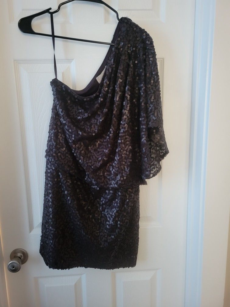 Jessica Simpson One Shoulder Sequin Dress