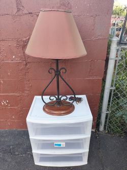 Drawers And Lamp